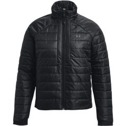 Kurtka damskie Under Armour Storm Insulated Jacket 1380875. Czarne kurtki damskie Under Armour, bez wzorów, z poliesteru, bez kaptura. W wyprzedaży za 490.00 zł.