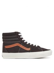 Vans Tenisówki SK8-Hi VN000D32Y7U1 Brązowy. Brązowe trampki i tenisówki męskie Vans, bez wzorów, ze skóry, bez zapięcia. Za 279.99 zł.