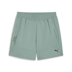 Szorty casualowe Puma Pumatech 6". Zielone szorty męskie Puma, bez wzorów, sportowe. Za 193.65 zł.