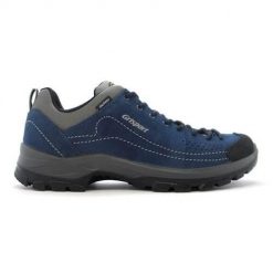Buty trekkingowe męskie Grisport 14527S2G. Szare buty trekkingowe męskie Grisport, z gumy, bez zapięcia, trekkingowe. Za 269.99 zł.