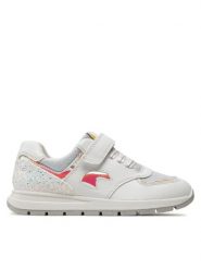 Primigi Sneakersy 5876277 D Biały. Białe buty sportowe dziewczęce Primigi, bez wzorów, ze skóry, bez zapięcia. Za 189.99 zł.