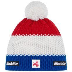 Czapka dla dorosłych Star Pompon MÜ SKA. Niebieskie czapki męskie Eisbar, z poliesteru. Za 205.51 zł.
