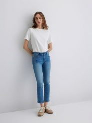 MAVI Dżinsy - Slim fit - w kolorze niebieskim rozmiar: W27/L30. Niebieskie jeansy damskie MAVI. Za 139.45 zł.