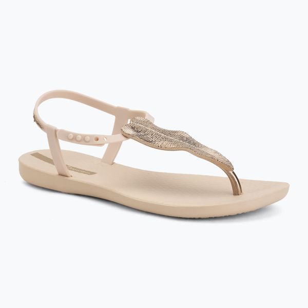 Sandały damskie Ipanema Class Flora. Brązowe sandały damskie Ipanema, bez wzorów, z materiału, bez obcasa. Za 119.99 zł.