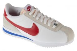 Buty sportowe Sneakersy unisex, Cortez. Białe buty sportowe na co dzień damskie Nike, bez wzorów, z materiału, trekkingowe, Nike Cortez. Za 389.99 zł.
