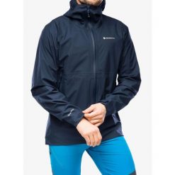 Kurtka z membraną męska Montane Spirit Lite Jacket. Niebieskie kurtki męskie Montane, m, bez wzorów, bez kaptura. Za 881.99 zł.