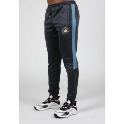 Devon Training Spodnie - Szary/Niebieski. Niebieskie spodnie sportowe męskie GORILLA WEAR. Za 256.00 zł.