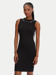 HUGO Sukienka codzienna Naloita 50530443 Czarny Slim Fit. Czarne sukienki damskie Hugo, na co dzień, m, bez wzorów, z syntetyku, bez kołnierzyka, bez ramiączek, proste. Za 509.99 zł.