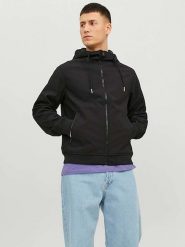 Jack & Jones Kurtka przejściowa w kolorze czarnym rozmiar: XXL. Czarne kurtki męskie Jack & Jones, xxl, bez wzorów, bez kaptura. Za 154.07 zł.