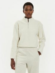 Calvin Klein Performance Bluza 00GWF4W307 Beżowy Regular Fit. Brązowe bluzy bez kaptura damskie Calvin Klein Performance, l, z syntetyku. Za 389.99 zł.