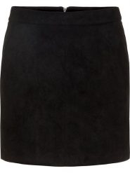 Vero Moda Spódnica "VMDONNA" w kolorze czarnym rozmiar: XS. Czarne spódniczki damskie Vero Moda, xs, bez wzorów, ze skóry, mini. Za 61.46 zł.
