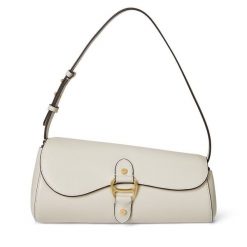 Torebka LAUREN RALPH LAUREN. Białe torebki klasyczne damskie Lauren Ralph Lauren, bez wzorów, bez dodatków. Za 1,599.00 zł.