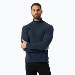 Bluza trekkingowa męska Helly Hansen Daybreaker 1/2 Zip. Niebieskie bluzy bez kaptura męskie Helly Hansen, m. Za 199.99 zł.