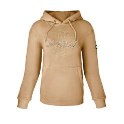Bluza jeździecka damska JD ATTACK Alison. Brązowe bluzy bez kaptura damskie JD ATTACK, l, z bawełny. Za 229.00 zł.