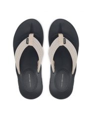 Tommy Hilfiger Japonki Molded Padded Hilfiger B Sandal FM0FM05901 Szary. Szare klapki i japonki męskie Tommy Hilfiger, z materiału. Za 209.99 zł.