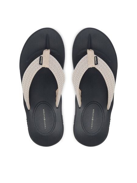 Tommy Hilfiger Japonki Molded Padded Hilfiger B Sandal FM0FM05901 Szary. Szare klapki i japonki męskie Tommy Hilfiger, z materiału. Za 209.99 zł.
