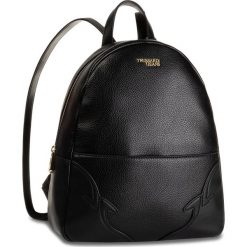 Plecak TRUSSARDI JEANS - Deco Edge Backpack 75B00804 K299. Czarne plecaki damskie TRUSSARDI JEANS, bez wzorów, z jeansu. Za 689.00 zł.