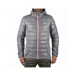 Kurtka narciarska Peak Mountain Censeo. Szare kurtki narciarskie i snowboardowe damskie Peak Mountain, m, bez wzorów, z puchu, bez kaptura, narciarskie. Za 231.00 zł.