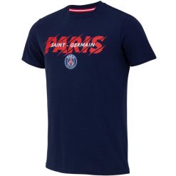 Koszulka męska PSG. Niebieskie t-shirty sportowe męskie PSG, m, bez ramiączek, do piłki nożnej. Za 149.99 zł.