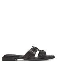 Clarks Klapki Ariany Mule 26181234 Czarny. Czarne klapki damskie Clarks, bez wzorów, ze skóry, bez obcasa. Za 309.99 zł.