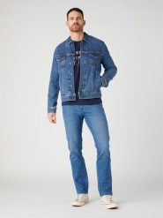 Wrangler Dżinsy "Easy Days" - Regular fit - w kolorze niebieskim rozmiar: W31/L34. Niebieskie jeansy męskie Wrangler. Za 208.99 zł.