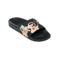 Klapki basenowe damskie Roxy SLIPPY II. Czarne klapki damskie Roxy, bez wzorów, z syntetyku, bez obcasa. Za 99.99 zł.