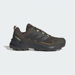 Buty trekkingowe adidas Terrex Skychaser AX. Brązowe buty trekkingowe męskie Adidas, bez zapięcia, adidas terrex. Za 439.00 zł.
