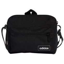 Torebka na ramię adidas Clsc Camo Org czarna GN2062. Czarne torebki klasyczne damskie Adidas, bez wzorów, bez dodatków. Za 39.90 zł.