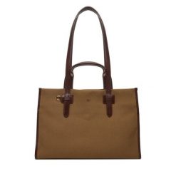 Torebka Weekend Max Mara. Brązowe torebki klasyczne damskie Weekend Max Mara, bez wzorów, bez dodatków. Za 1,549.00 zł.
