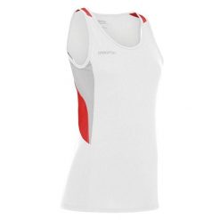 Damski tank top Macron Debby. Białe topy damskie Macron, bez wzorów, bez kołnierzyka. Za 160.00 zł.