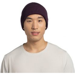 Czapka zimowa BUFF Knitted Beanie Kyre Lead we wzory. Brązowe czapki męskie Buff. Za 239.99 zł.