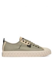 Palladium Trampki Pallaacehtgsupply 04634-230-M Szary. Szare trampki i tenisówki męskie Palladium, bez wzorów, z materiału, bez zapięcia. Za 399.99 zł.