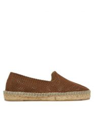 Manebi Espadryle H 2.7 N0 Brązowy. Brązowe espadryle damskie Manebi, bez wzorów, z materiału, bez obcasa. Za 349.99 zł.