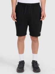 4F Szorty dresowe w kolorze czarnym rozmiar: M. Czarne szorty męskie 4f, bez wzorów, z bawełny. Za 70.24 zł.