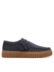 Clarks Mokasyny Torhill Lo 26179708 Granatowy. Niebieskie mokasyny męskie Clarks, ze skóry. Za 409.99 zł.