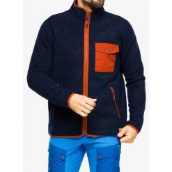 Kurtka polarowa męska Fjallraven Vardag Pile Fleece. Niebieskie kurtki męskie Fjällräven, m, bez wzorów, z polaru, sportowe, bez kaptura. Za 722.99 zł.