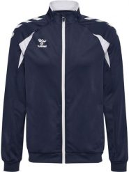 Kurtka z dresu Hummel Core 2.0. Czarne kurtki damskie HUMMEL, m, bez wzorów, z dresówki, bez kaptura. Za 262.50 zł.