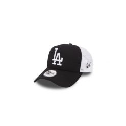 Czapka z daszkiem New Era Los Angeles Dodgers Clean A-Frame Trucker 11405498. Czarne czapki męskie New Era, bez wzorów, sportowe. Za 119.99 zł.