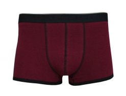 Majtki, Bokserki, Męskie, Elastyczne, Obcisłe, Bordowo-Granatowe -Pako Jeans. Czerwone bokserki męskie Pako Jeans, bez wzorów, z bawełny. Za 33.00 zł.