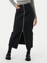 ONLY Spódnica maxi Marcella 15338423 Czarny Regular Fit. Czarne spódniczki damskie Only, xs, bez wzorów, z wiskozy, maxi. Za 99.99 zł.