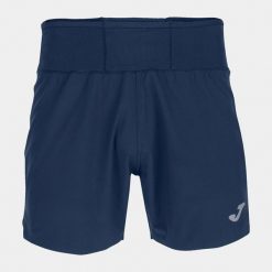 Szorty Joma R-combi. Niebieskie szorty męskie Joma, z elastanu, bez kołnierzyka. Za 149.99 zł.