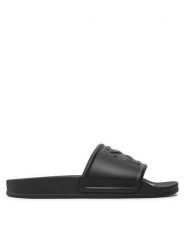 Off-White Klapki OWIC006S22MAT0011000 Czarny. Czarne klapki damskie OFF-WHITE, bez wzorów, z tworzywa sztucznego, bez obcasa. Za 529.99 zł.