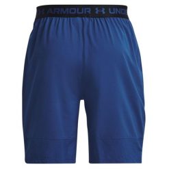 Szorty Męskie Under Armour. Niebieskie szorty męskie Under Armour, bez wzorów. Za 119.99 zł.