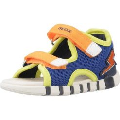 Sandały GEOX B SANDAL IUPIDOO A Wielokolorowy. Sandały damskie Geox, bez wzorów, z syntetyku, bez obcasa. Za 165.99 zł.