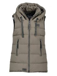 Canadian Peak Kamizelka pikowana "Dolbeak" w kolorze khaki rozmiar: M. Brązowe kamizelki damskie Canadian Peak, m. Za 176.50 zł.