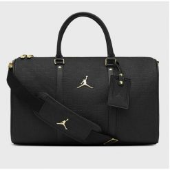 Torba miejska Air Jordan Jam Monogram Duffle Bag Black LM0987-K5X. Czarne torebki klasyczne damskie Jordan, bez wzorów, bez dodatków. Za 757.85 zł.