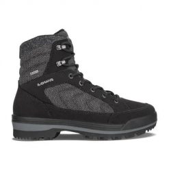 Buty trekkingowe męskie Lowa Isarco Gtx. Czarne buty trekkingowe męskie Lowa, na zimę, z materiału, bez zapięcia, trekkingowe. Za 797.00 zł.