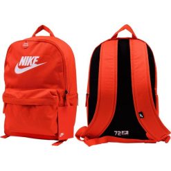Plecak Nike Heritage 2.0 pomarańczowy BA5879 891. Brązowe plecaki damskie Nike, bez wzorów. Za 109.00 zł.