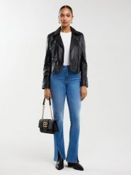 BIG STAR Dżinsy - Flare fit - w kolorze niebieskim rozmiar: W27/L34. Niebieskie jeansy damskie Big Star, z podwyższonym stanem. Za 147.99 zł.