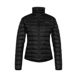 Damska kurtka puchowa Kari Traa Emilie. Czarne kurtki damskie Kari Traa, bez wzorów, z puchu, bez kaptura. Za 731.50 zł.